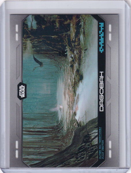 2023 Topps Star Wars Flagship Into The Galaxy #IG-9 Dagobah