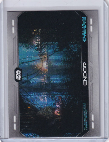 2023 Topps Star Wars Flagship Into The Galaxy #IG-25 Endor