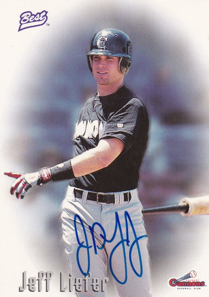 1997 Best Baseball Autographs Jeff Leiter Auto