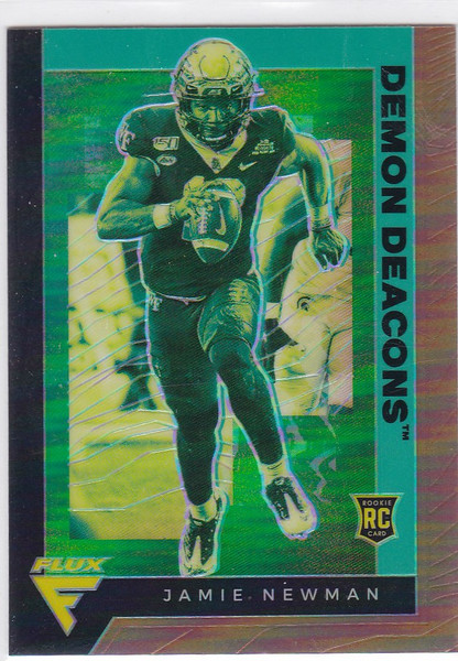 2021 Chronicles Draft Flux #247 Jamie Newman Rookie Card Wake Forest