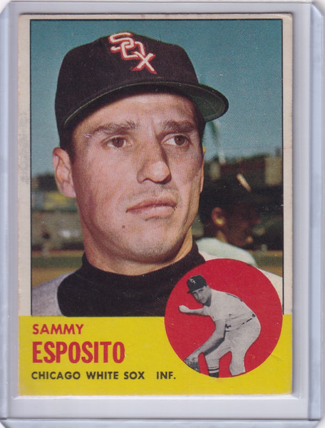 1963 Topps 181 Sammy Esposito - Chicago White Sox