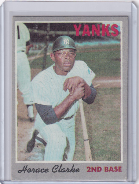 1970 Topps Baseball #623 Horace Clarke - New York Yankees