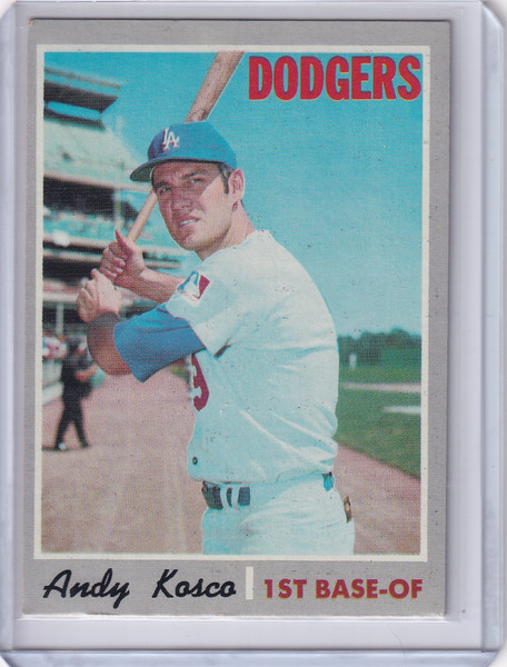 1970 Topps Baseball #535 Andy Kosco - Los Angeles Dodgers