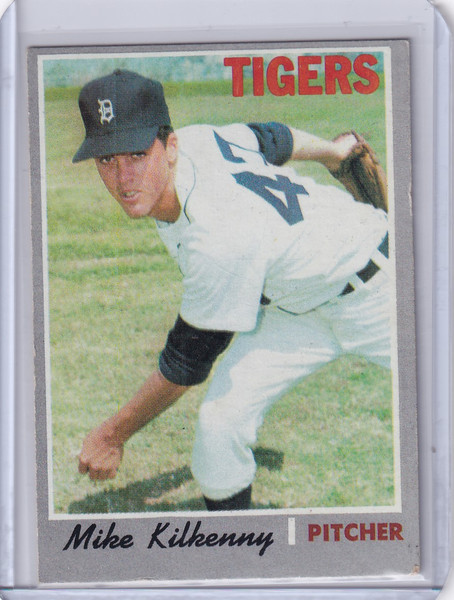 1970 Topps Baseball #424 Mike Kilkenny - Detroit Tigers