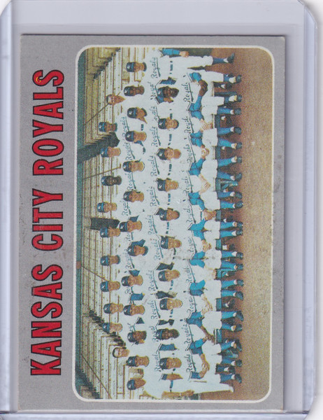 1970 Topps Baseball #422 Kansas City Royals Team - Kansas City Royals