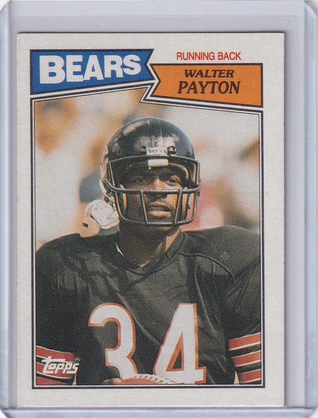 1987 Topps #46 Walter Payton Chicago Bears