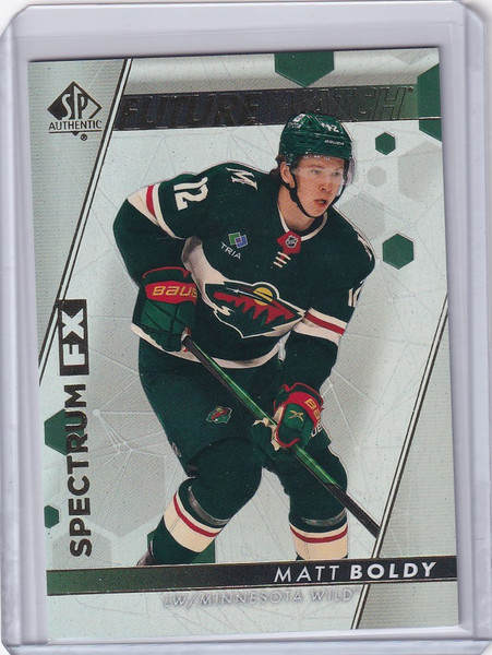 2022-23 Upper Deck SP Authentic Spectrum FX #S-90 Matt Boldy Minnesota Wild