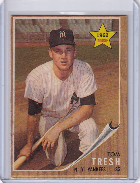 1962 Topps #31 Tom Tresh - New York Yankees RC