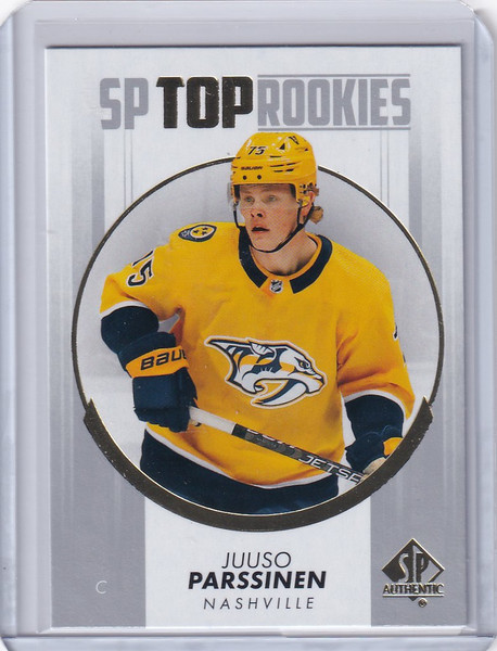 2022-23 Upper Deck SP Authentic #TR-42 Juuso Parssinen - Nashville Predators