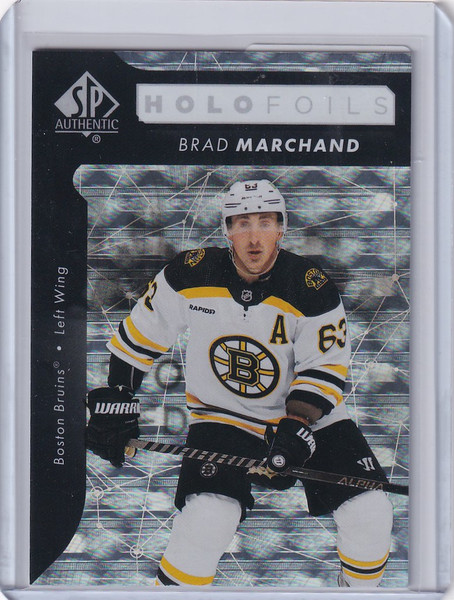 2022-23 Upper Deck SP Authentic Holofoil #HF-12 Brad Marchand - Boston Bruins