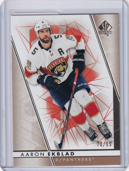 2022-23 Upper Deck SP Authentic Gold #5 Aaron Ekblad - Florida Panthers 70/99