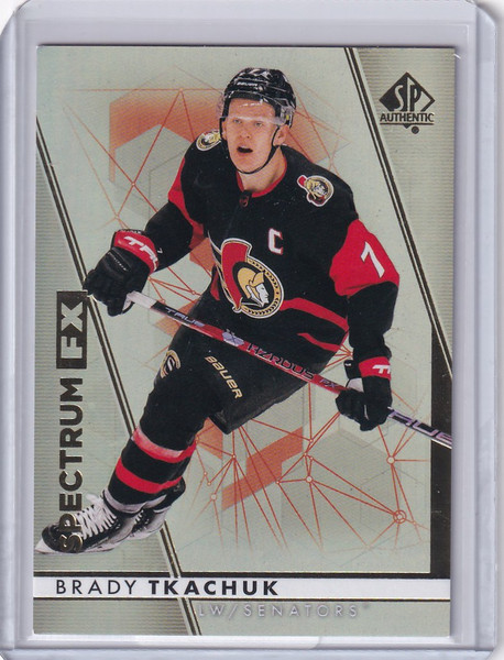 2022-23 Upper Deck SP Authentic Spectrum FX #S-38 Brady Tkachuk Ottawa Senators