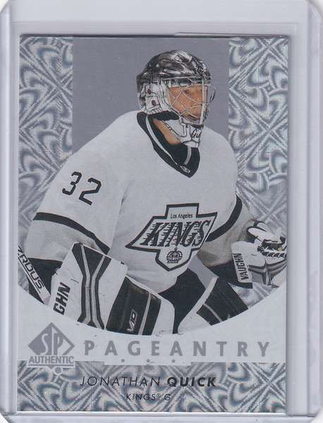 2022-23 Upper Deck SP Authentic #P-17 Jonathan Quick - Los Angeles Kings