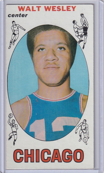 1969-70 Topps #22 Walt Wesley - Chicago Bulls