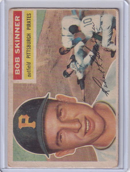 1956 Topps #297 Bob Skinner - Pittsburgh Pirates