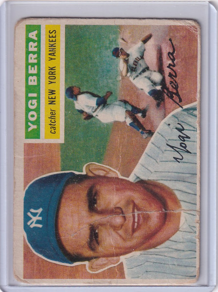 1956 Topps #110 Yogi Berra - New York Yankees