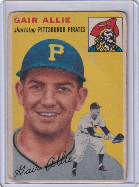 1954 Topps #179 Gair Allie - Pittsburgh Pirates RC
