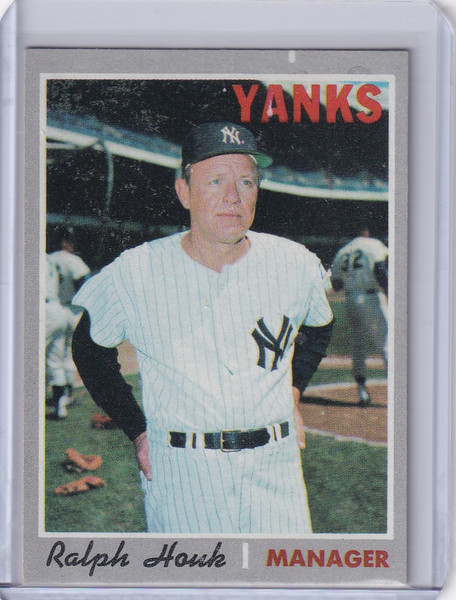1970 Topps Baseball #273 Ralph Houk - New York Yankees