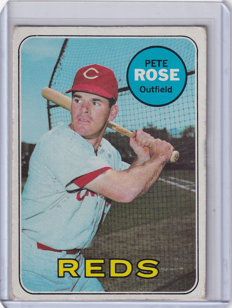 1969 Topps Baseball #120 Pete Rose - Cincinnati Reds