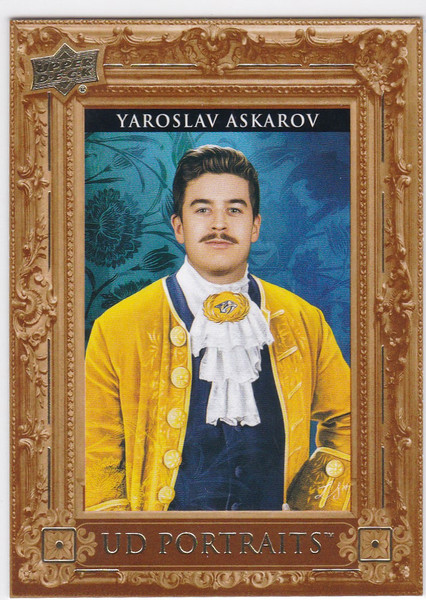 2023-24 Upper Deck Series 2 #P35 Yaroslav Askarov Portraits Predators