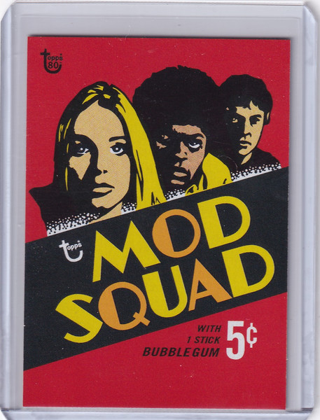 2018 Topps 80th Anniversary Wrapper Art Card #71 Mod Squad