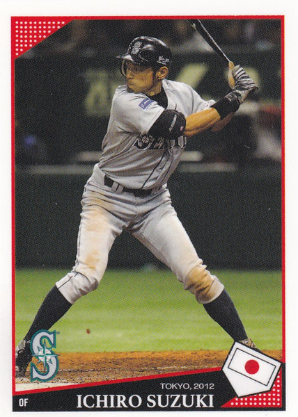 2018 Topps Throwback Thursday TBT #75 Ichiro Suzuki Seattle Mariners