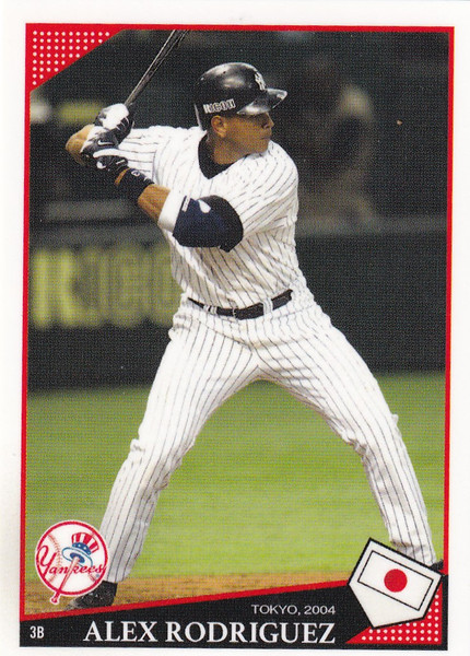 2018 Topps Throwback Thursday TBT #78 Alex Rodriguez New York Yankees