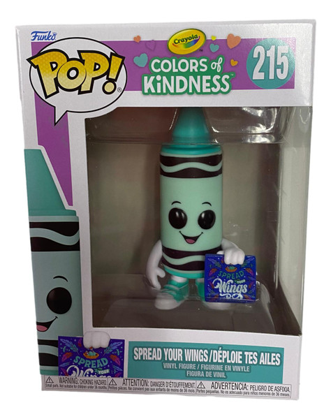 Funko POP! Ad Icons - Teal Spread Your Wings Crayon Colors of Kindness #215