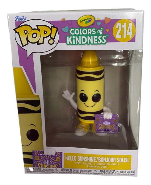 Funko POP! Ad Icons - Yellow Hello Sunshine Crayon Colors of Kindness #214