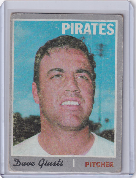 1970 Topps Baseball #372 Dave Giusti - Pittsburgh Pirates