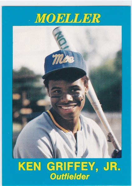 1987 Moeller High School Pre Rookie Card Ken Griffey Jr