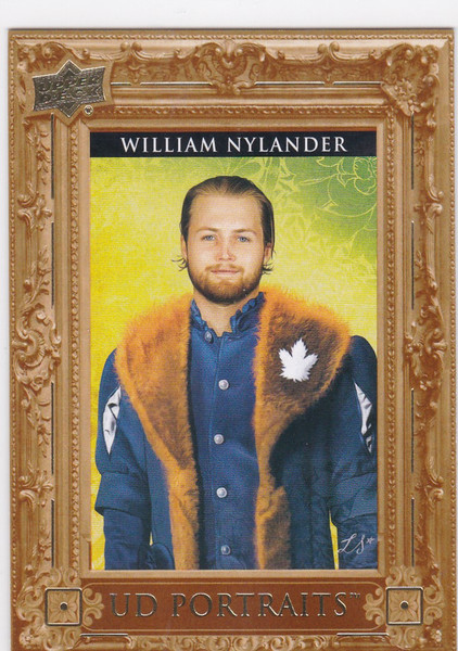 2023-24 Upper Deck #P51 William Nylander Portrait Toronto Maple Leafs