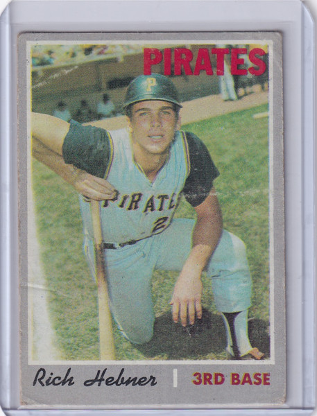 1970 Topps Baseball #264 Richie Hebner - Pittsburgh Pirates