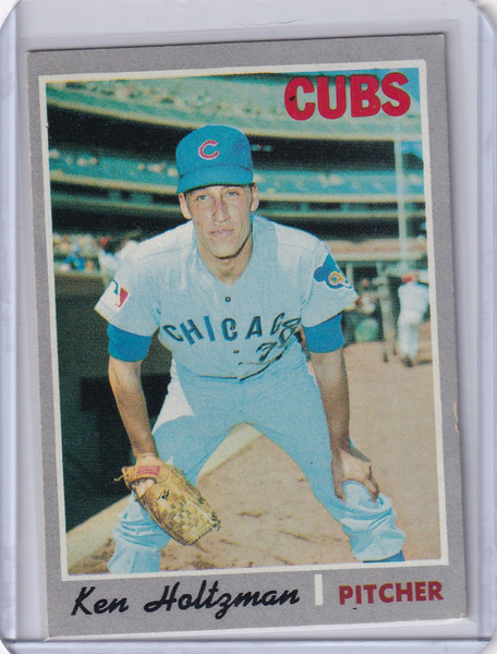 1970 Topps Baseball #505 Ken Holtzman - Chicago Cubs