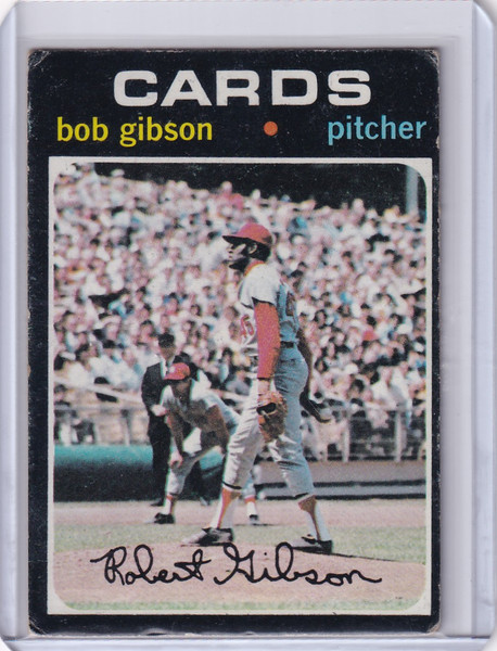1971 Topps Baseball #450 Bob Gibson - St. Louis Cardinals