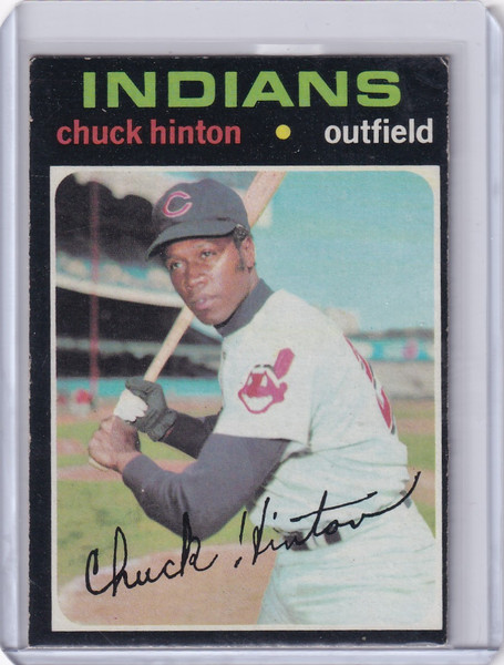 1971 Topps Baseball #429 Chuck Hinton - Cleveland Indians
