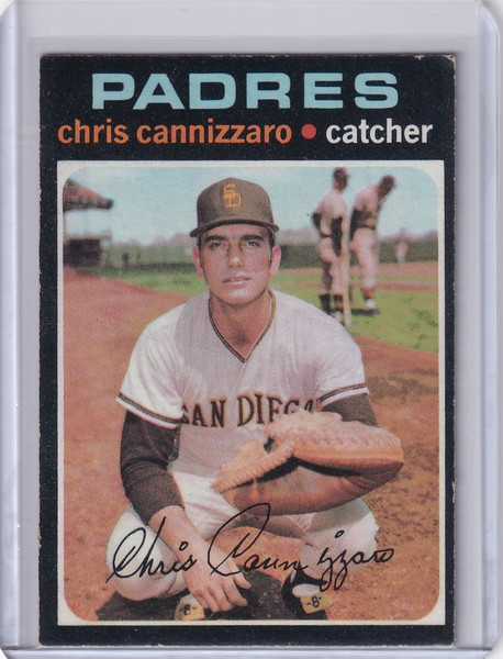 1971 Topps Baseball #426 Chris Cannizzaro - San Diego Padres