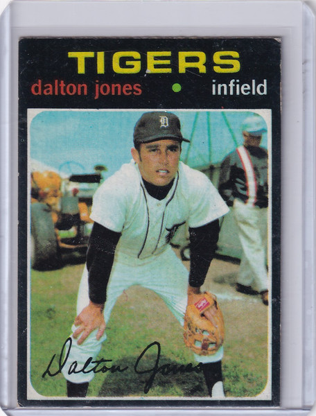 1971 Topps Baseball #367 Dalton Jones - Detroit Tigers