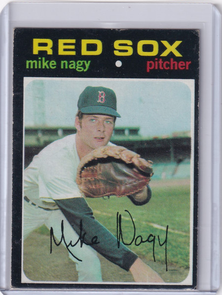 1971 Topps Baseball #363 Mike Nagy - Boston Red Sox