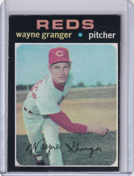 1971 Topps Baseball #379 Wayne Granger - Cincinnati Reds