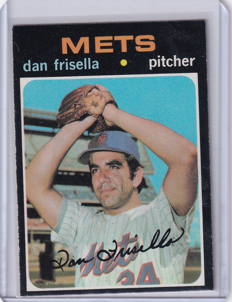 1971 Topps Baseball #104 Danny Frisella - New York Mets