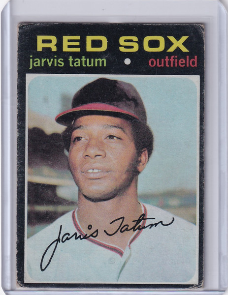1971 Topps Baseball #159 Jarvis Tatum - Boston Red Sox