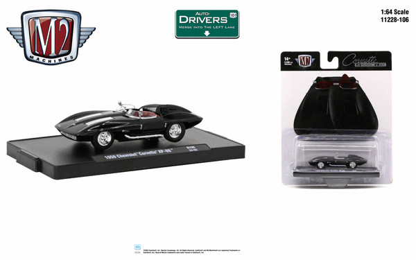 M2 Machines Auto-Drivers 1:64 R106 1959 Chevrolet Corvette XP-86