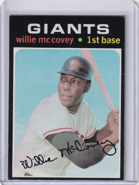 1971 Topps Baseball #50 Willie McCovey - San Francisco Giants