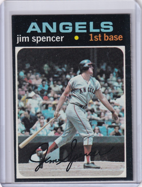 1971 Topps Baseball #78 Jim Spencer - California Angels