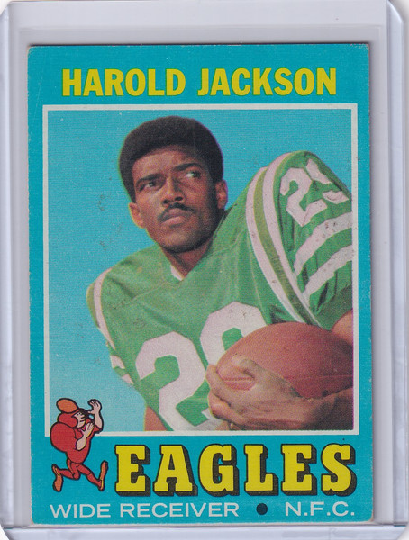 1971 Topps Football #215 Harold Jackson - Philadelphia Eagles