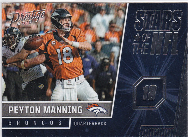 2016 Prestige #2 Peyton Manning Stars of the NFL Denver Broncos