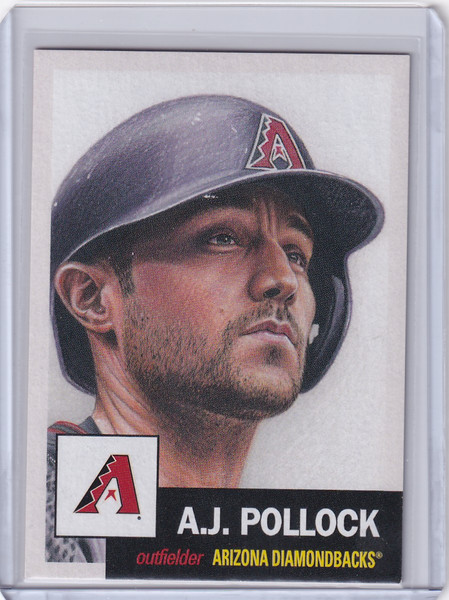 TOPPS BASEBALL LIVING SET #15 AJ POLLOCK - ARIZONA DIAMONDBACKS