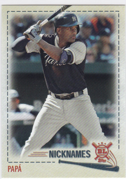 2019 Topps Big League #PW-28 Migueal Andujar "PAPA" Nickname New York Yankees