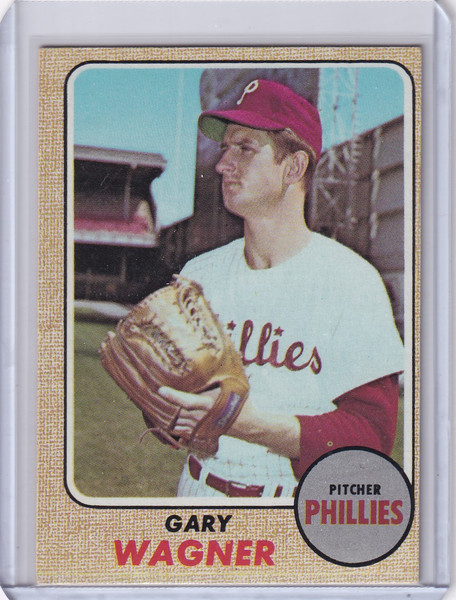 1968 Topps Baseball #448 Gary Wagner - Philadelphia Phillies